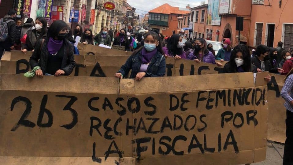 Bolivia con la mayor tasa de feminicidios e incapacidad para ejecutar recursos  